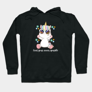 Find your inner sparkle unicorn Hoodie